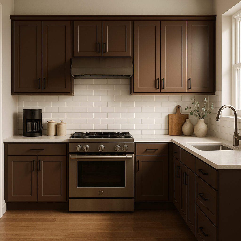 Benjamin Moore Leather 2100-20: A Timeless, Rich Brown.