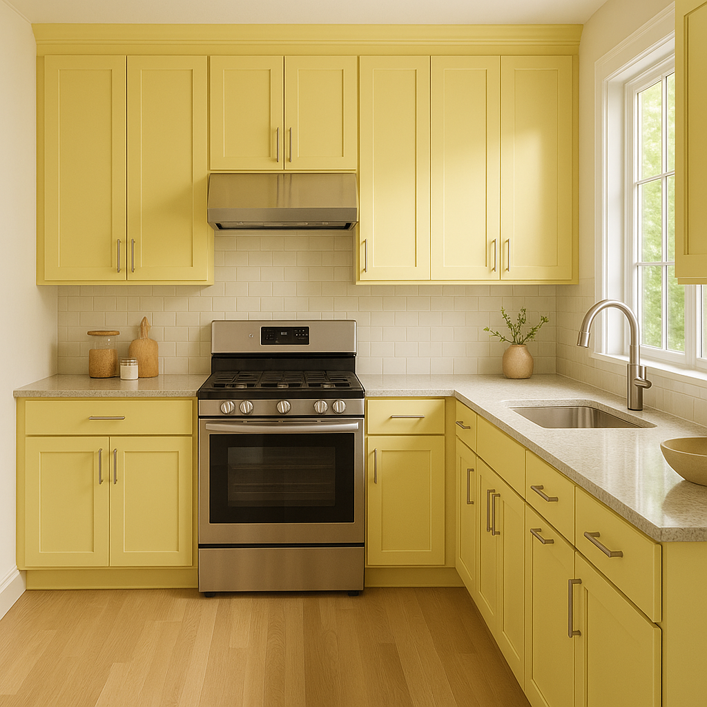 Benjamin Moore Lemon 2025-50: A Vibrant Burst of Sunshine.