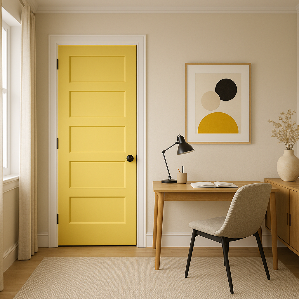 Benjamin Moore Lemon (363): A Cheerful Burst of Sunshine.