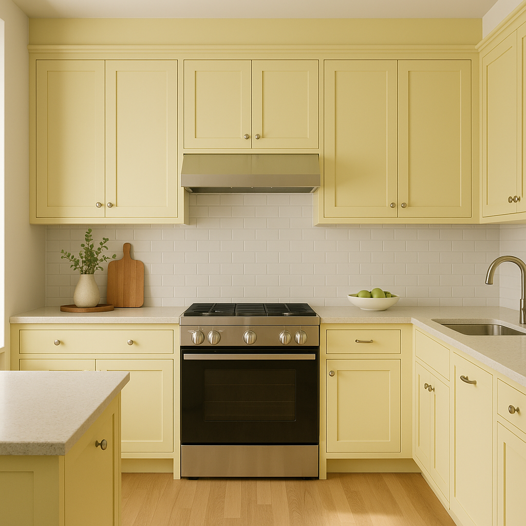 Benjamin Moore Lemon (394): A Fresh and Vibrant Yellow Hue.