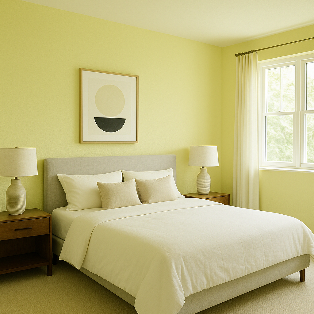 Benjamin Moore Lemon (394): A Fresh and Vibrant Yellow Hue.