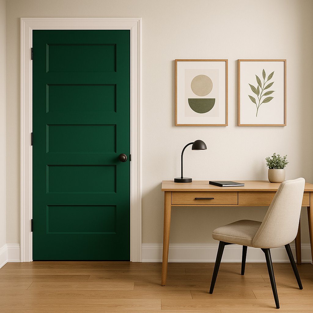 Benjamin Moore Leprechaun (2044-20): A Playful Green Full of Personality.