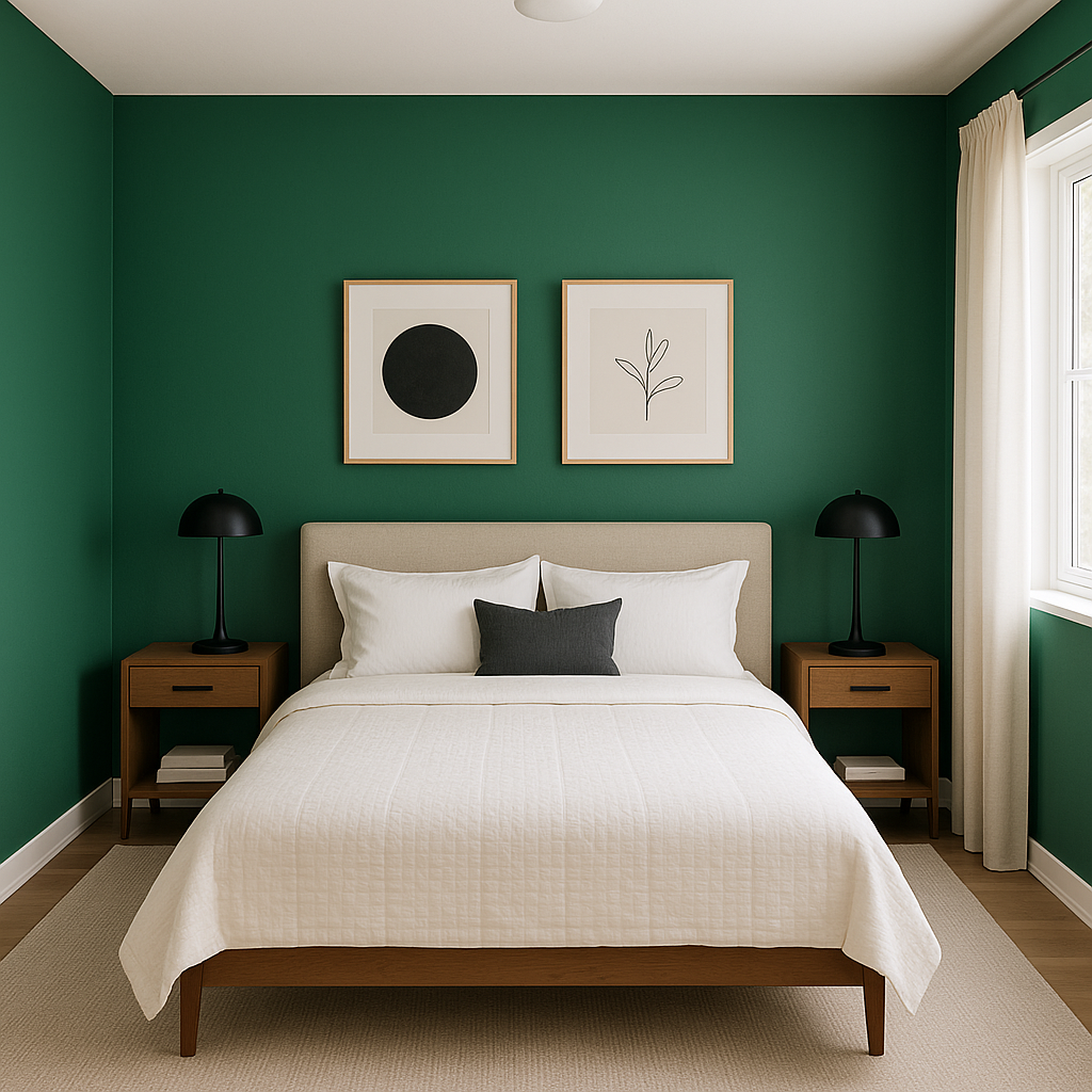 Benjamin Moore Leprechaun (2044-20): A Playful Green Full of Personality.