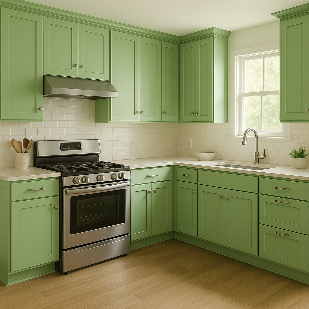 Benjamin Moore Leprechaun (557): A Vibrant, Nature-Inspired Green.