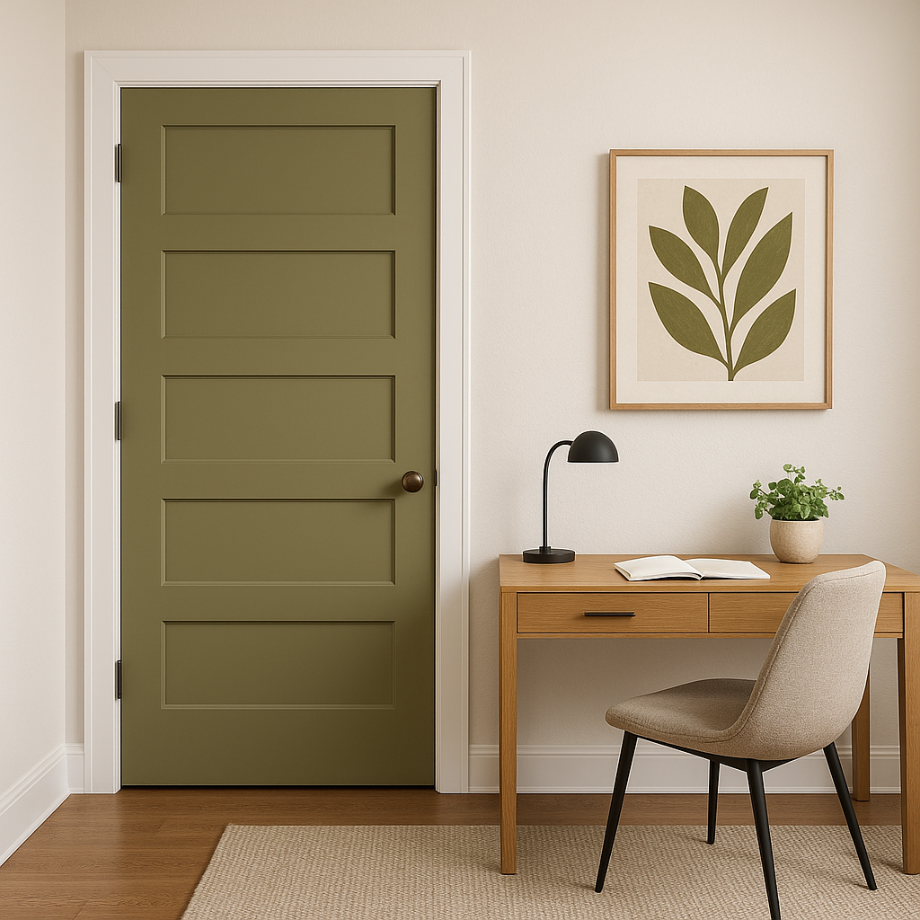 Benjamin Moore Lichen (2150-20): A Timeless, Earthy Green for Versatile Spaces.