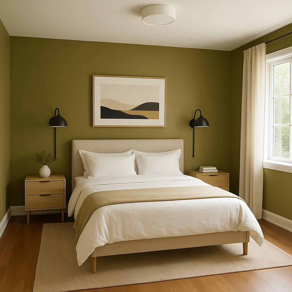 Benjamin Moore Lichen (2150-20): A Timeless, Earthy Green for Versatile Spaces.