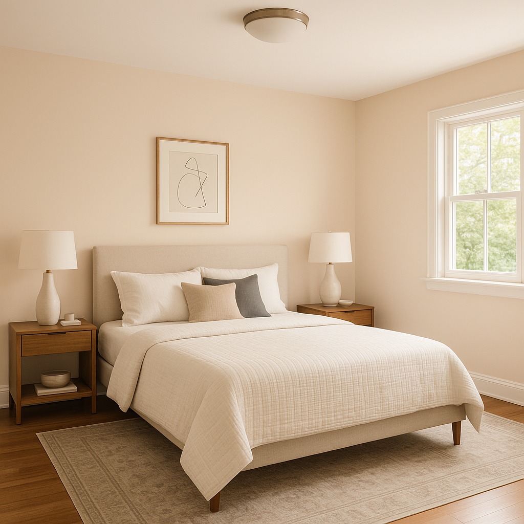 Benjamin Moore Light (2096-60): A Serene and Sophisticated Pink.