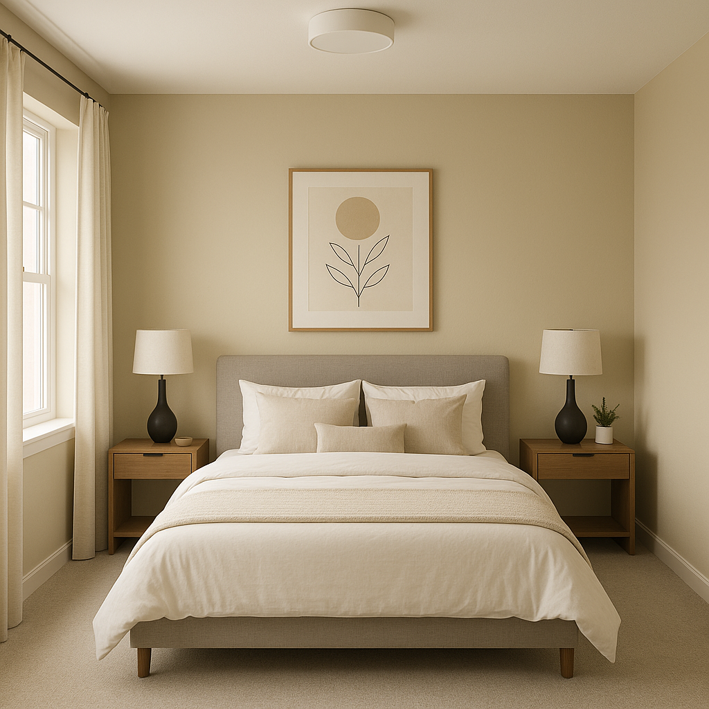 Benjamin Moore Lighthouse (1044): A Timeless Neutral Rooted in Sophistication.