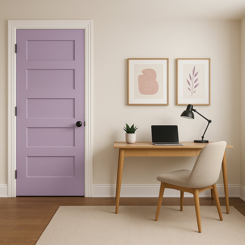 Benjamin Moore Lilac (2074-40): A Soft and Sophisticated Purple.