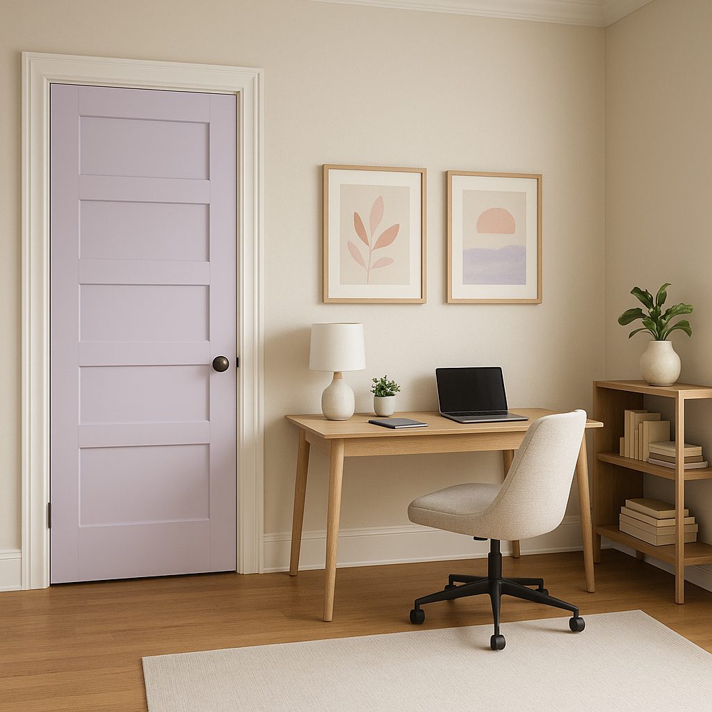 Benjamin Moore Lily (2071-60): A Delicate and Dreamy Lavender Hue.