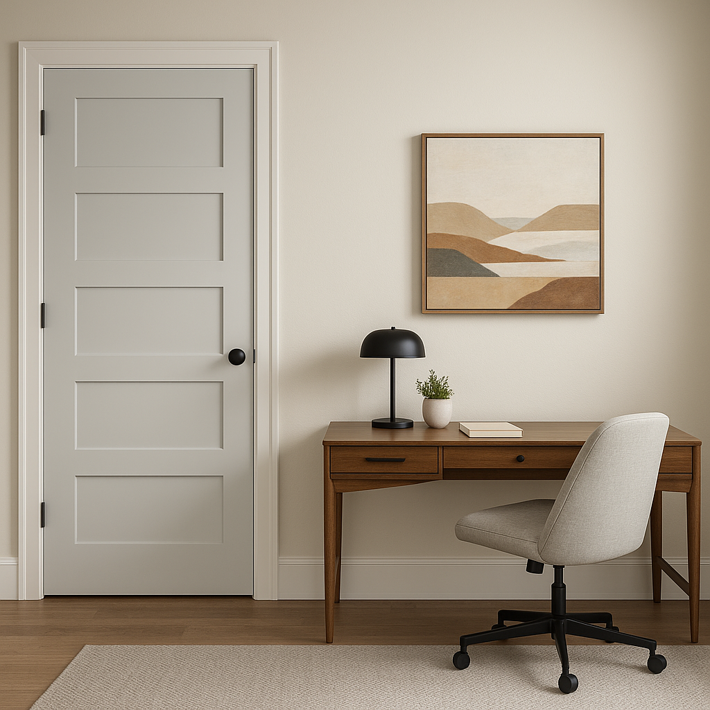 Benjamin Moore Lily (2128-70): A Soft, Serene Gray for Effortless Elegance.