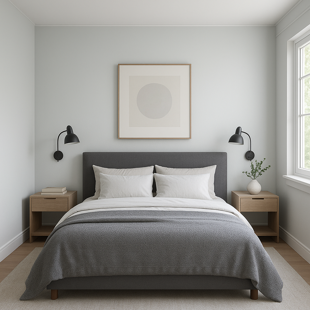Benjamin Moore Lily (2128-70): A Soft, Serene Gray for Effortless Elegance.
