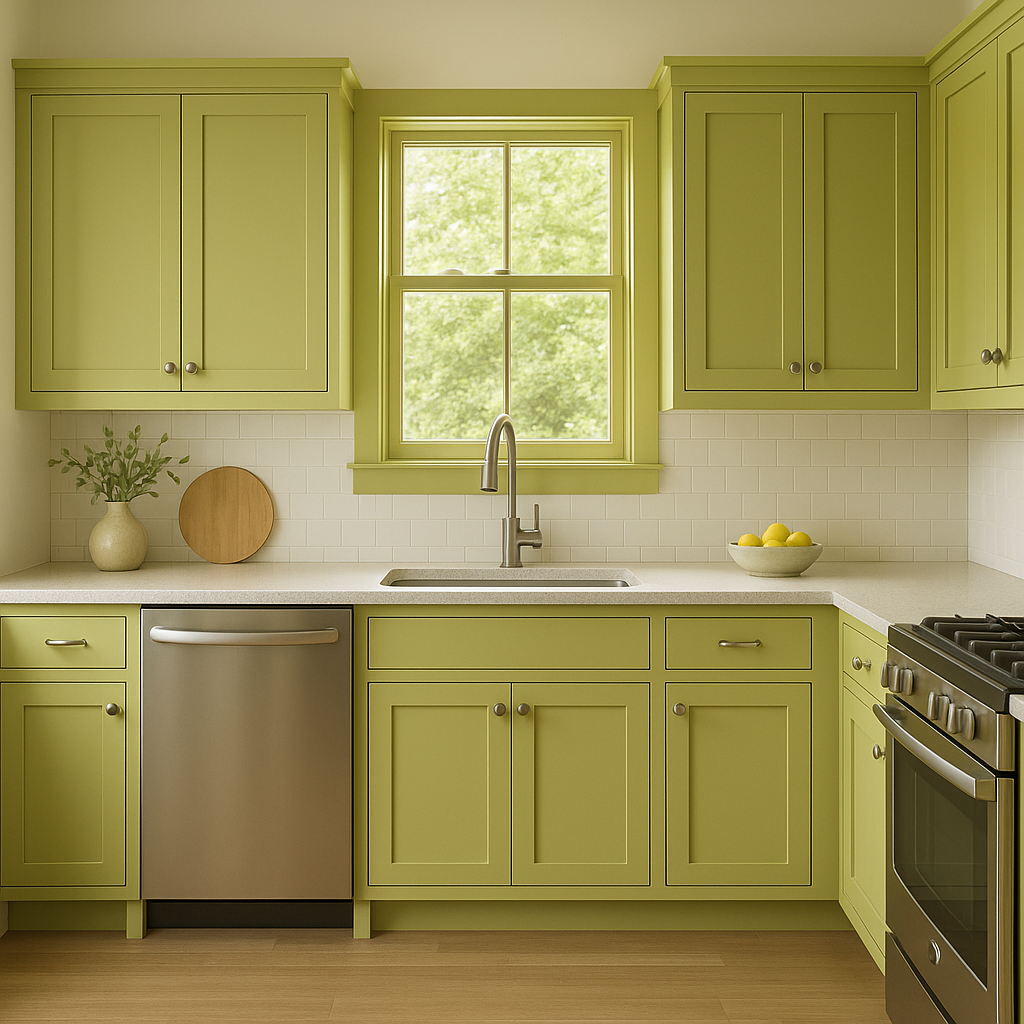 Benjamin Moore Limeade (CSP-865): A Vibrant Citrus Hue for Dynamic Interiors.