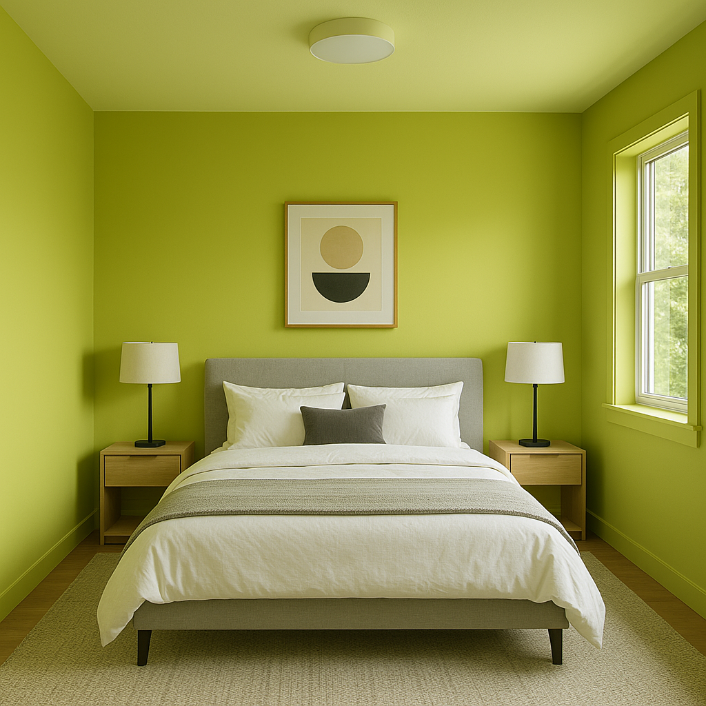 Benjamin Moore Limeade (CSP-865): A Vibrant Citrus Hue for Dynamic Interiors.