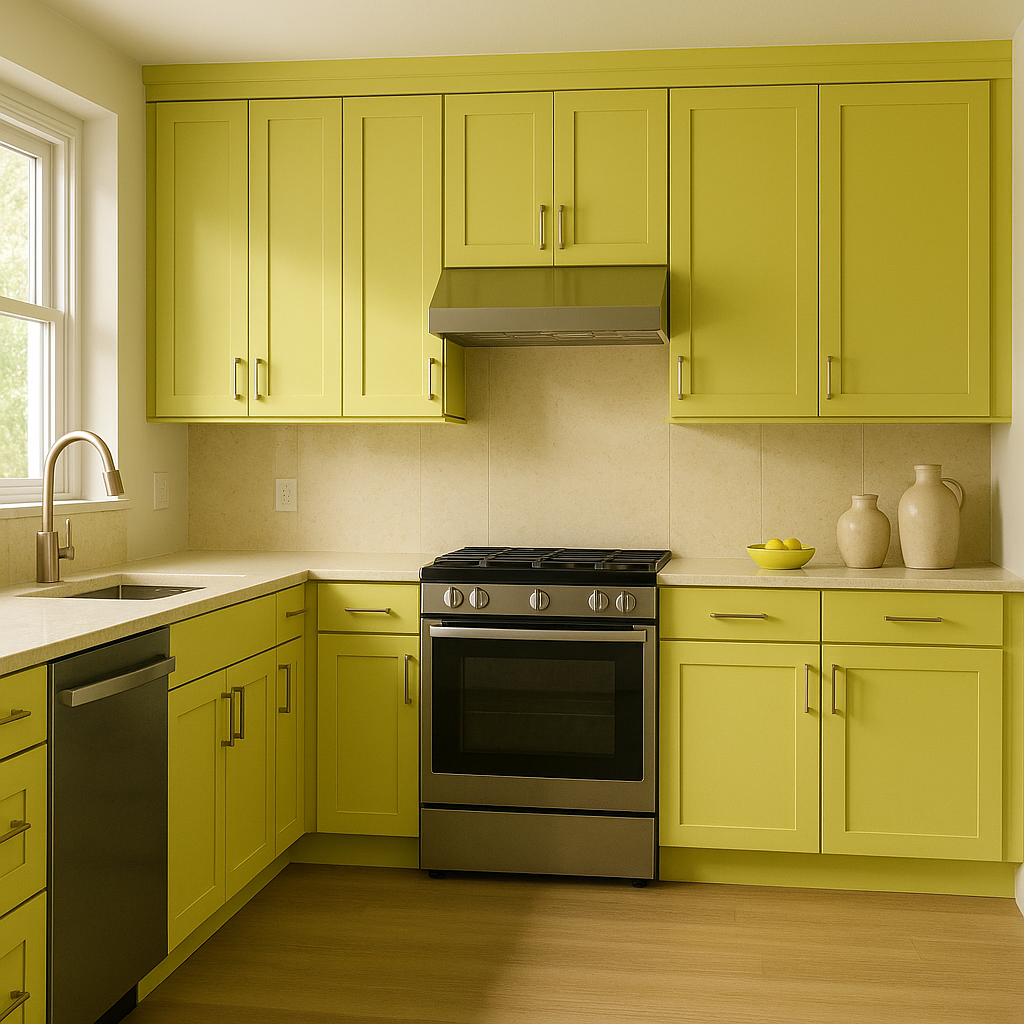 Benjamin Moore Limelight (2025-40): A Vibrant Burst of Energy.