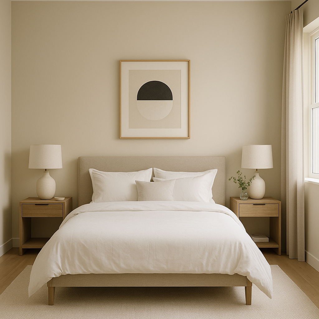 Benjamin Moore Limestone (513) – A Timeless Neutral for Every Space.