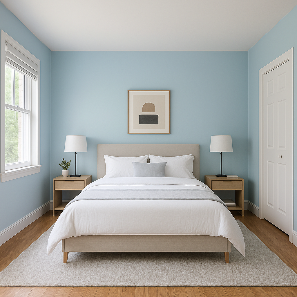 Benjamin Moore Little (2061-60): A Playful and Vibrant Blue.