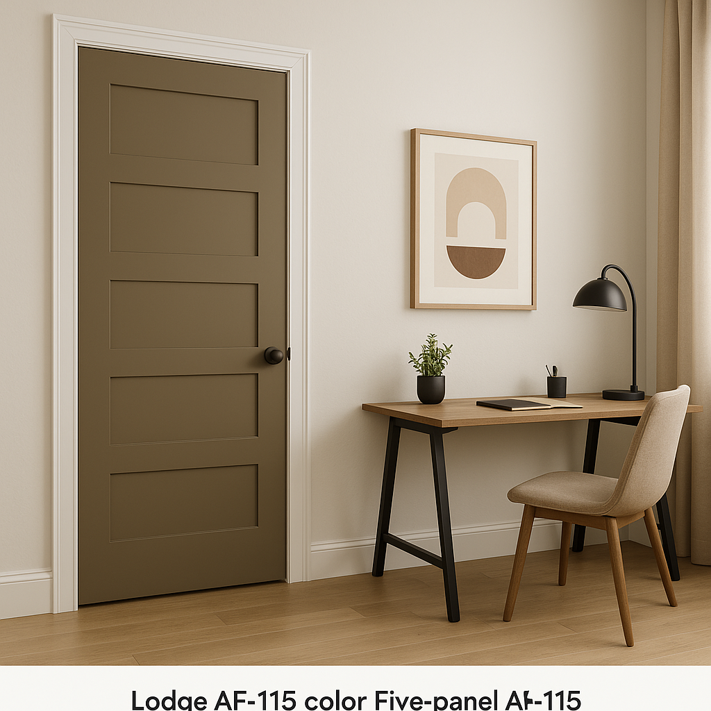 Benjamin Moore Lodge (AF-115): A Timeless Earthy Green for Every Space.