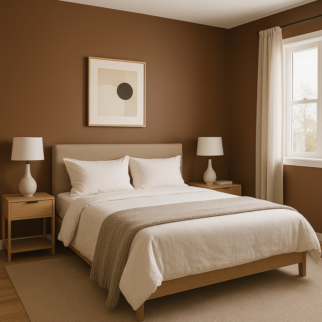 Benjamin Moore Log (2163-10): A Rich, Earthy Brown for Timeless Elegance.