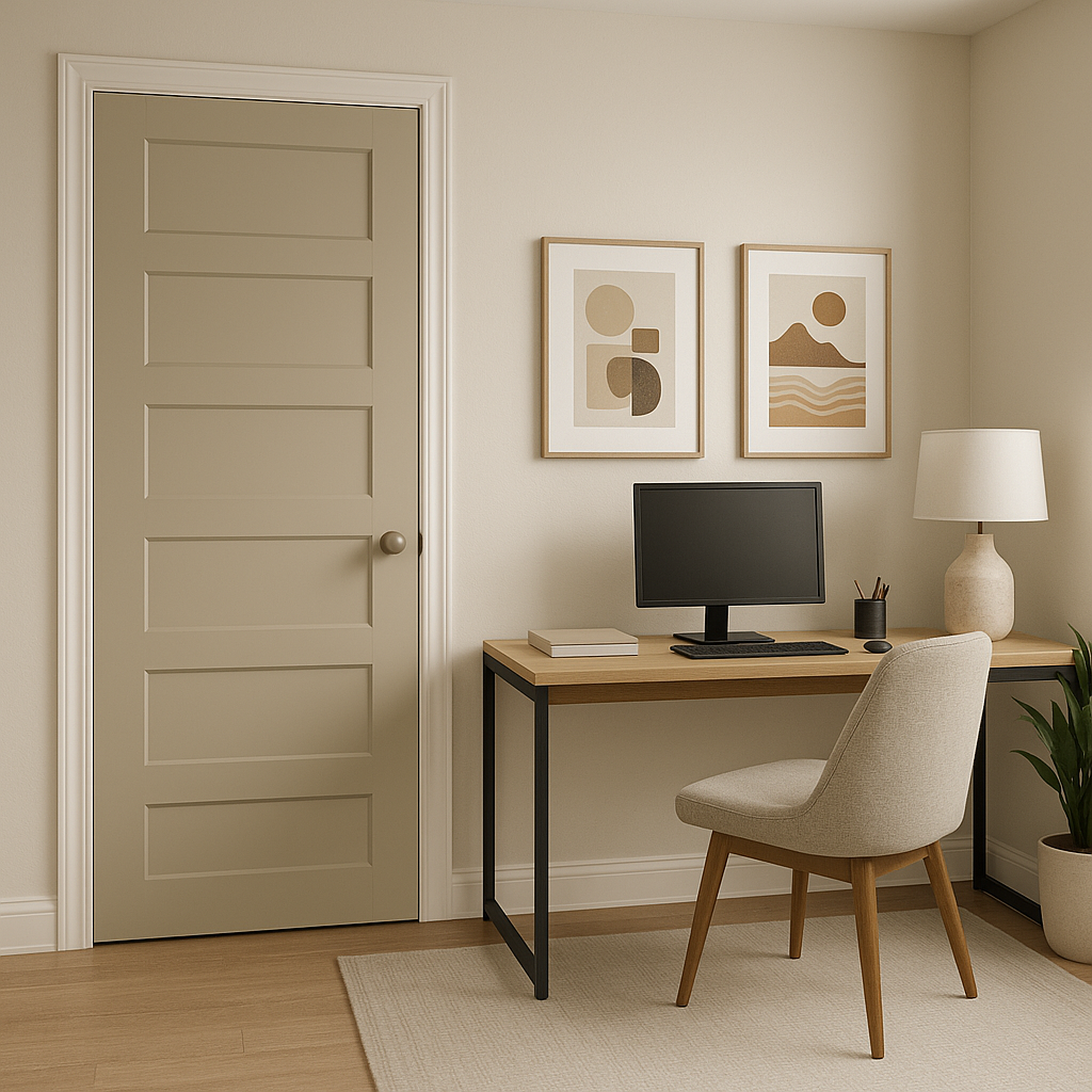 Benjamin Moore London (1541): A Timeless Charcoal Gray for Elevated Spaces.