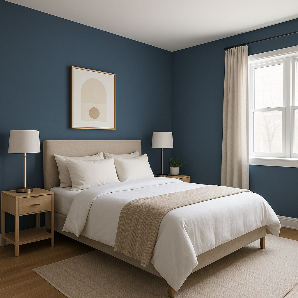 Benjamin Moore Lucerne (AF-530): A Timeless Blue with Depth and Sophistication.
