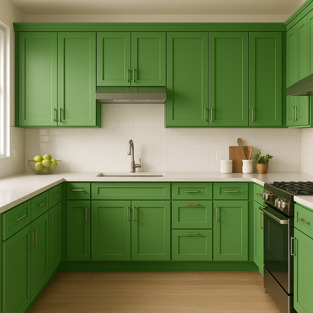 Benjamin Moore Lucky (2030-30): A Vibrant Green Full of Energy and Charm.