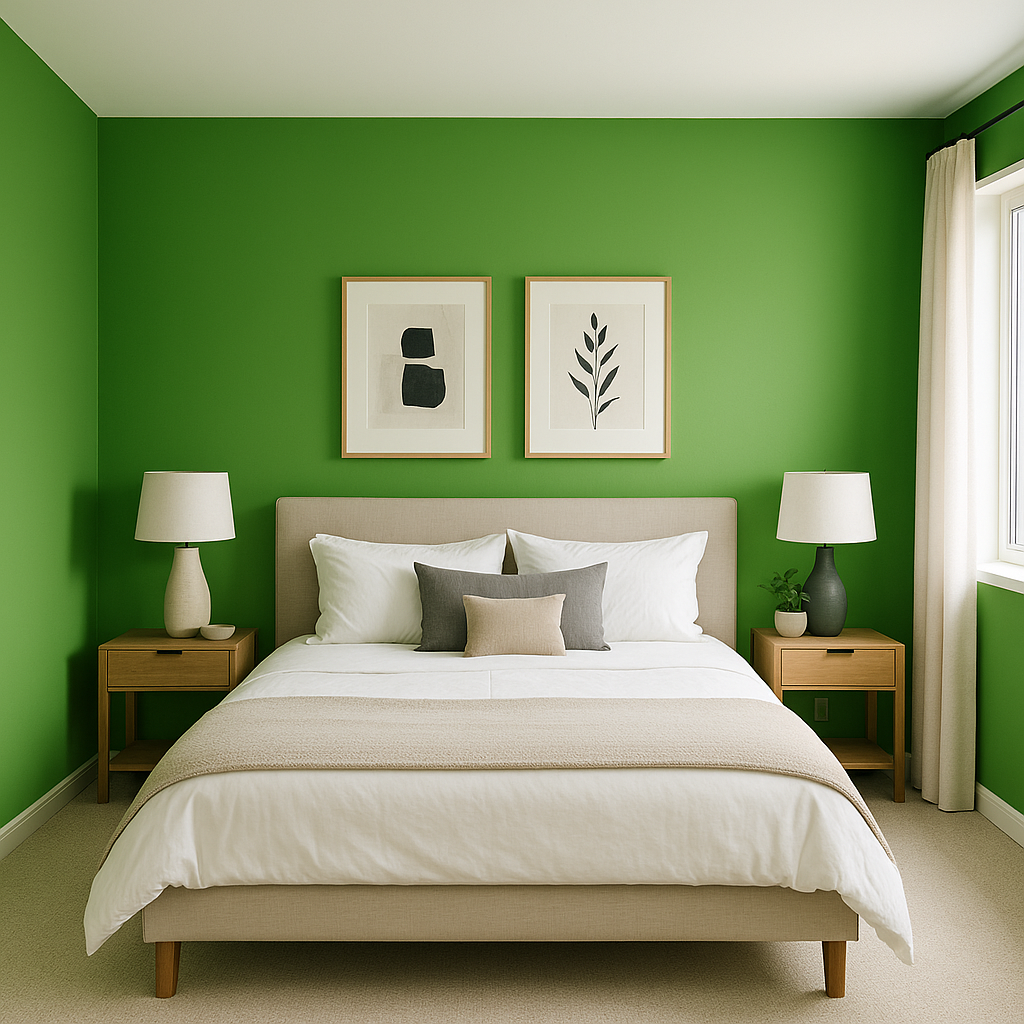 Benjamin Moore Lucky (2030-30): A Vibrant Green Full of Energy and Charm.