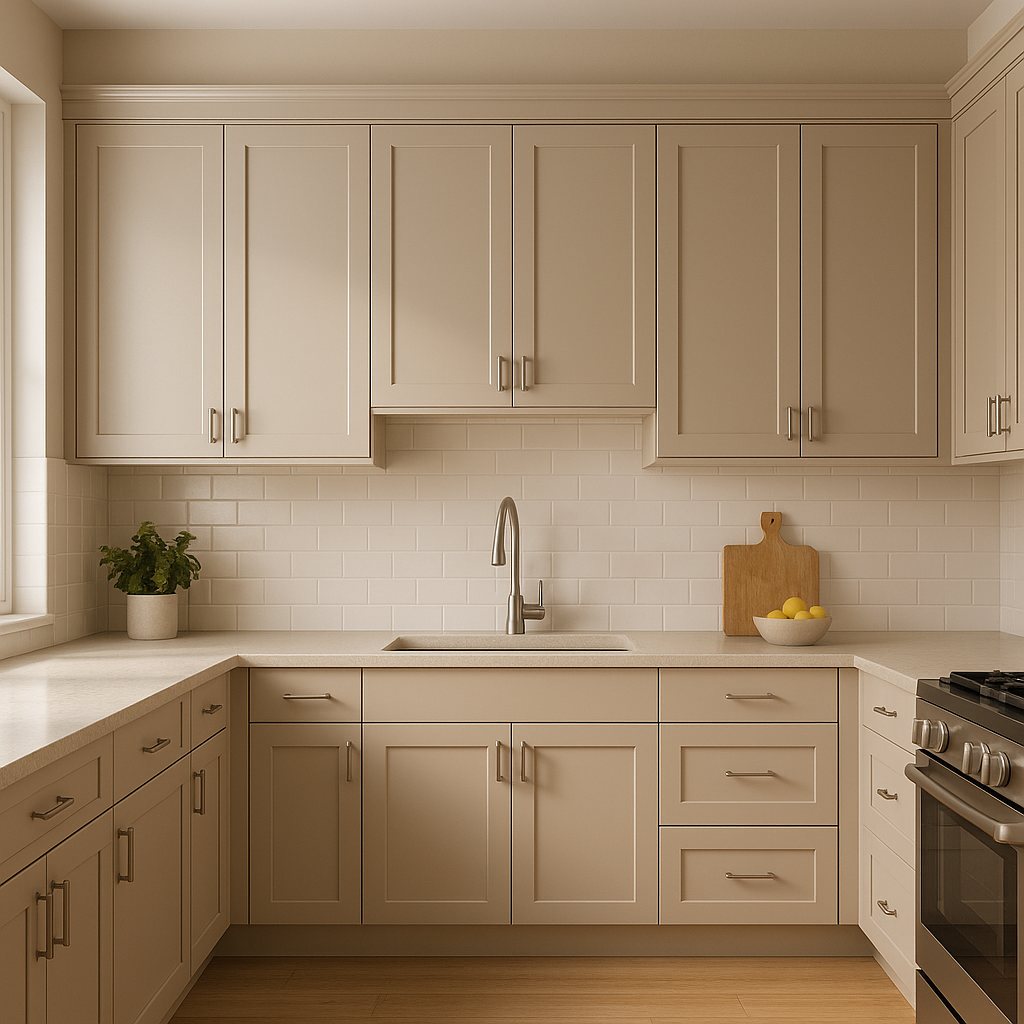 Benjamin Moore Make (CSP-1035): A Sophisticated Neutral for Versatile Interiors.