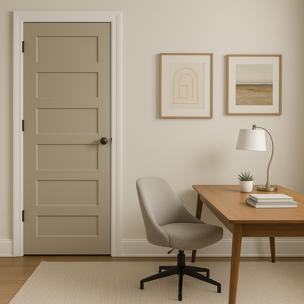 Benjamin Moore Make (CSP-1035): A Sophisticated Neutral for Versatile Interiors.