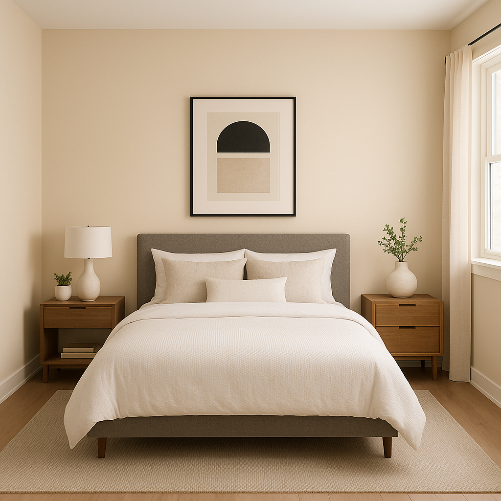 Benjamin Moore Malted 2099-60: A Soft and Inviting Neutral.