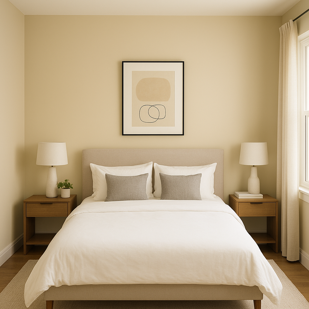 Benjamin Moore Malton (1073): A Versatile Neutral with Warm Undertones.