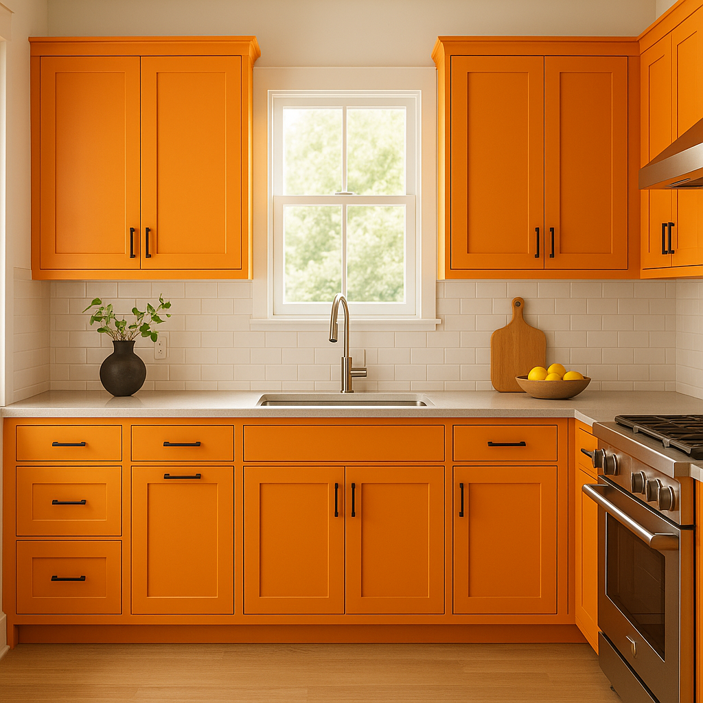 Benjamin Moore Mandarin (2018-20): A Vibrant Pop of Personality.