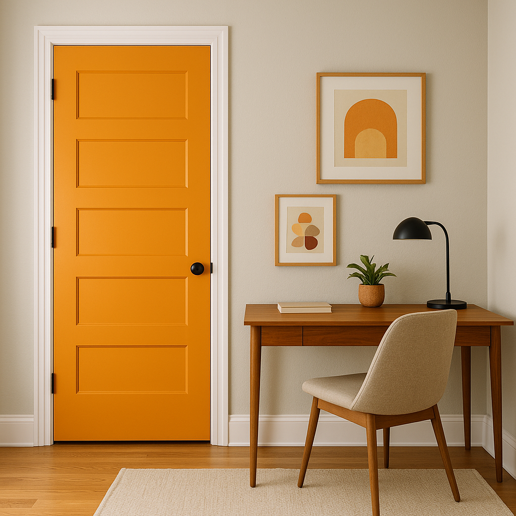 Benjamin Moore Mandarin (2018-20): A Vibrant Pop of Personality.