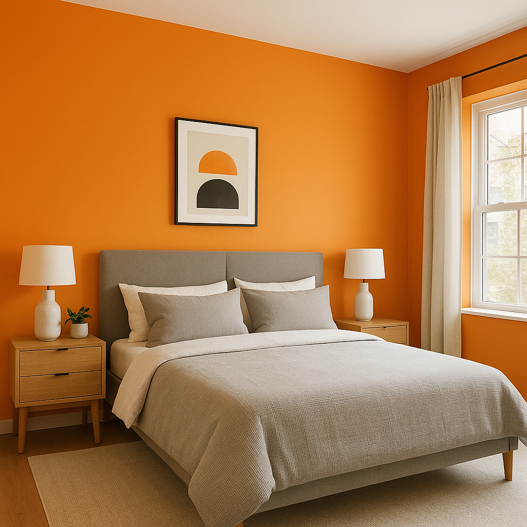 Benjamin Moore Mandarin (2018-20): A Vibrant Pop of Personality.