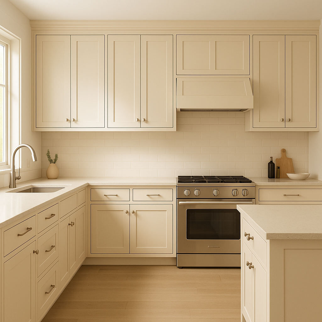 Benjamin Moore Mannequin (2152-60): A Sophisticated Neutral with Subtle Warmth.