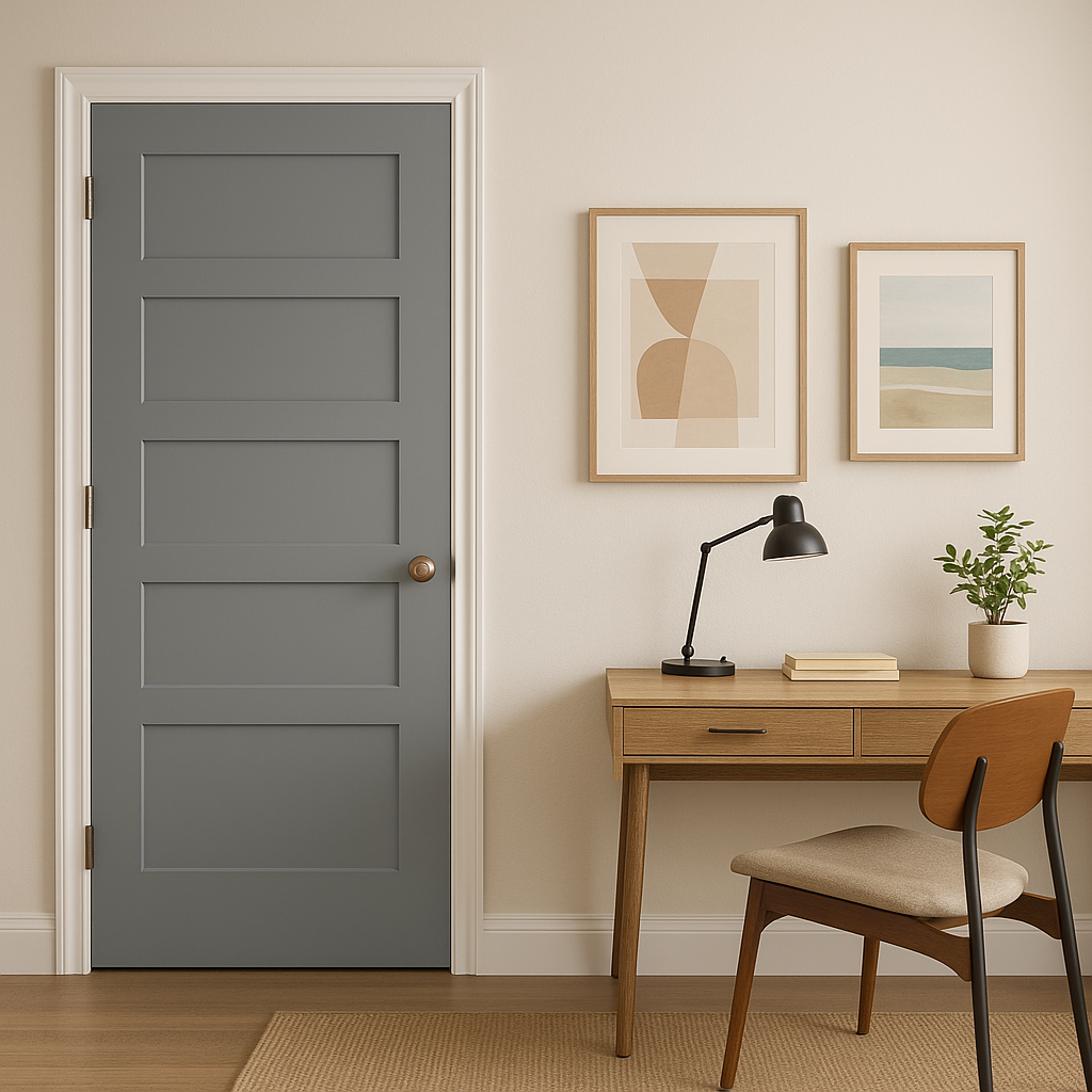 Benjamin Moore Manor (1627): A Sophisticated Gray for Timeless Elegance.