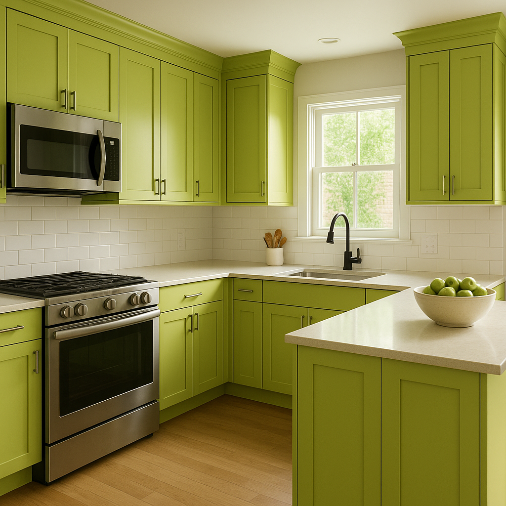 Benjamin Moore Margarita (2026-20): A Zesty and Energizing Green Hue.