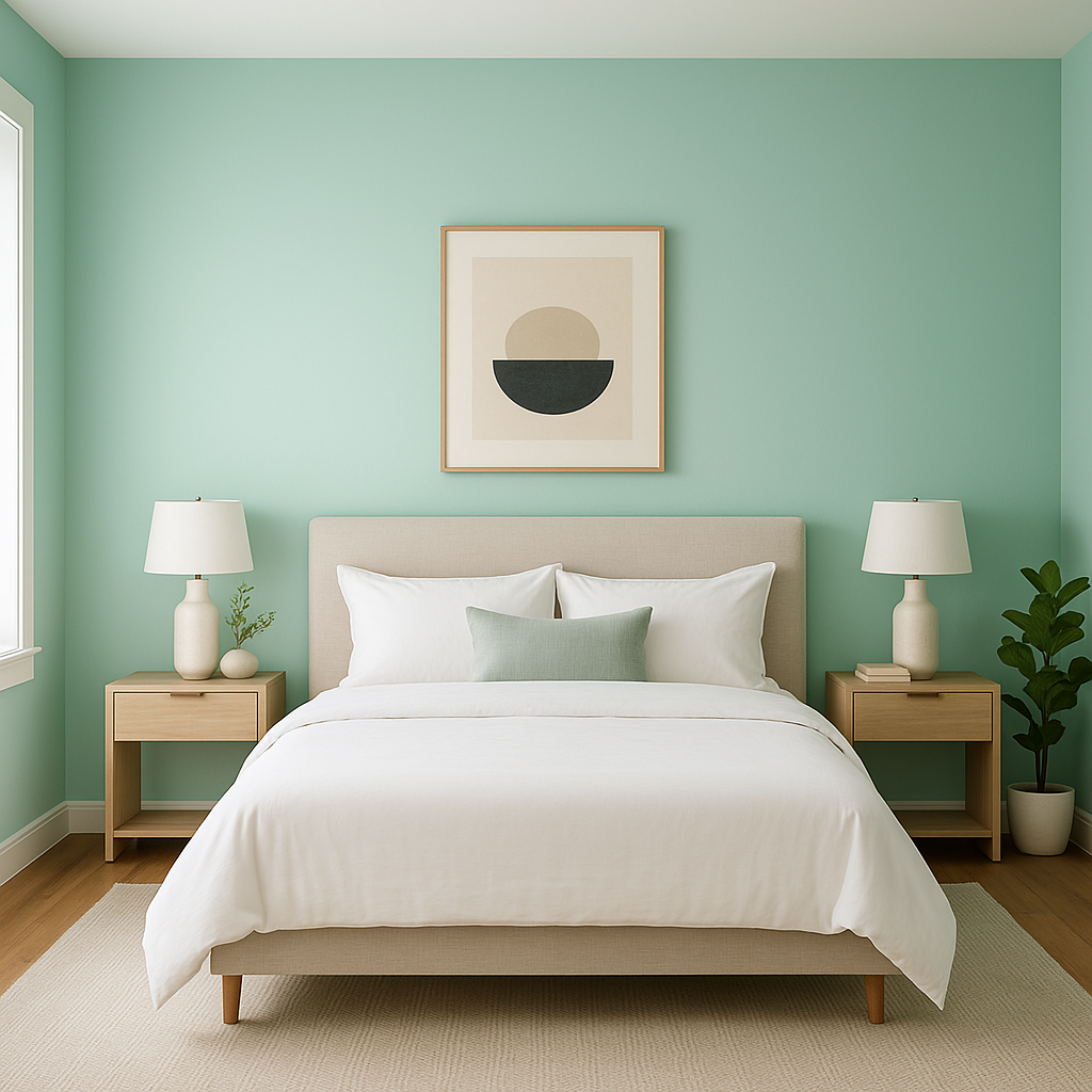 Benjamin Moore Marina (2036-50): A Serene Aquatic Blue for Your Space.
