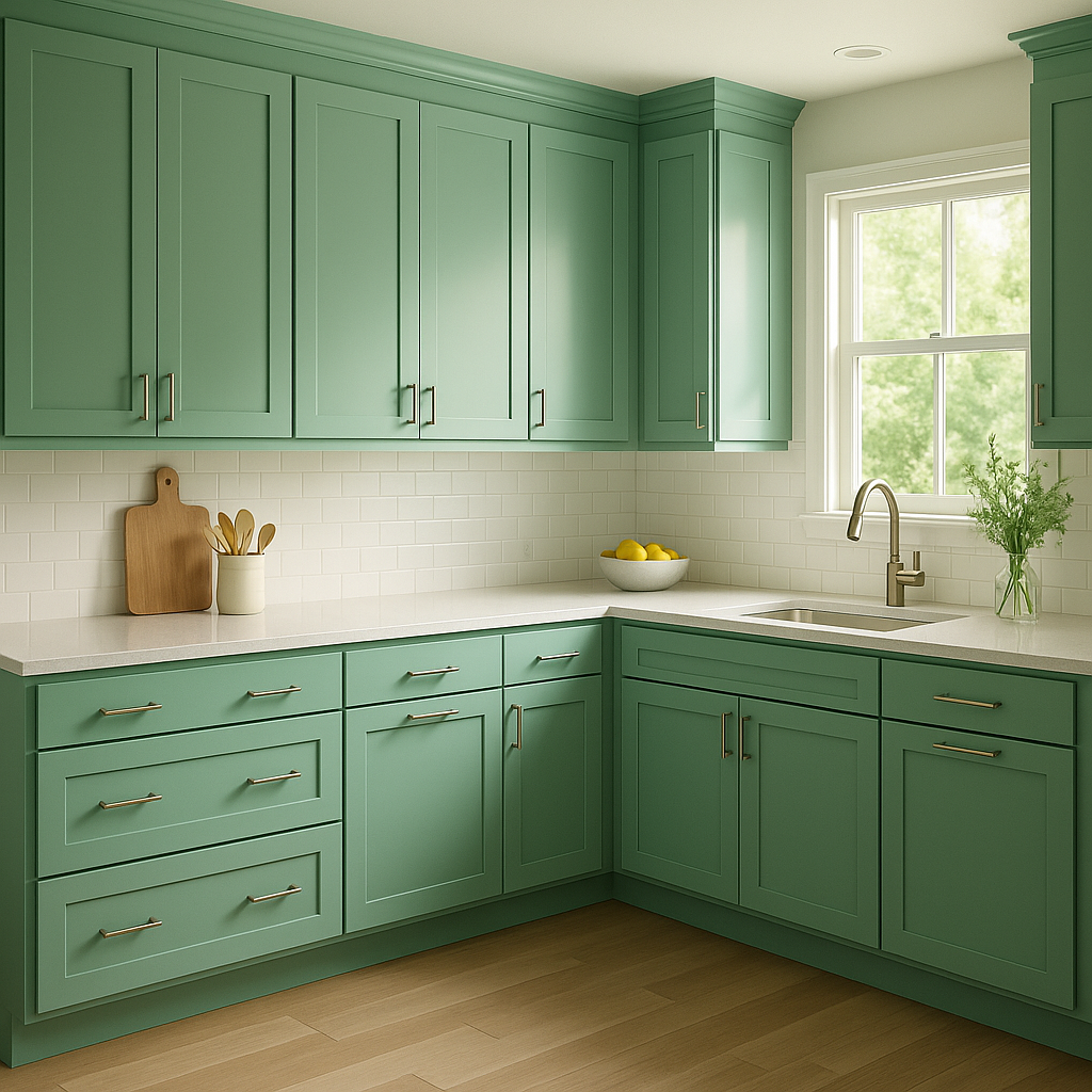 Benjamin Moore Meadowlands 2036-40: A Vibrant Green for Timeless Interiors.
