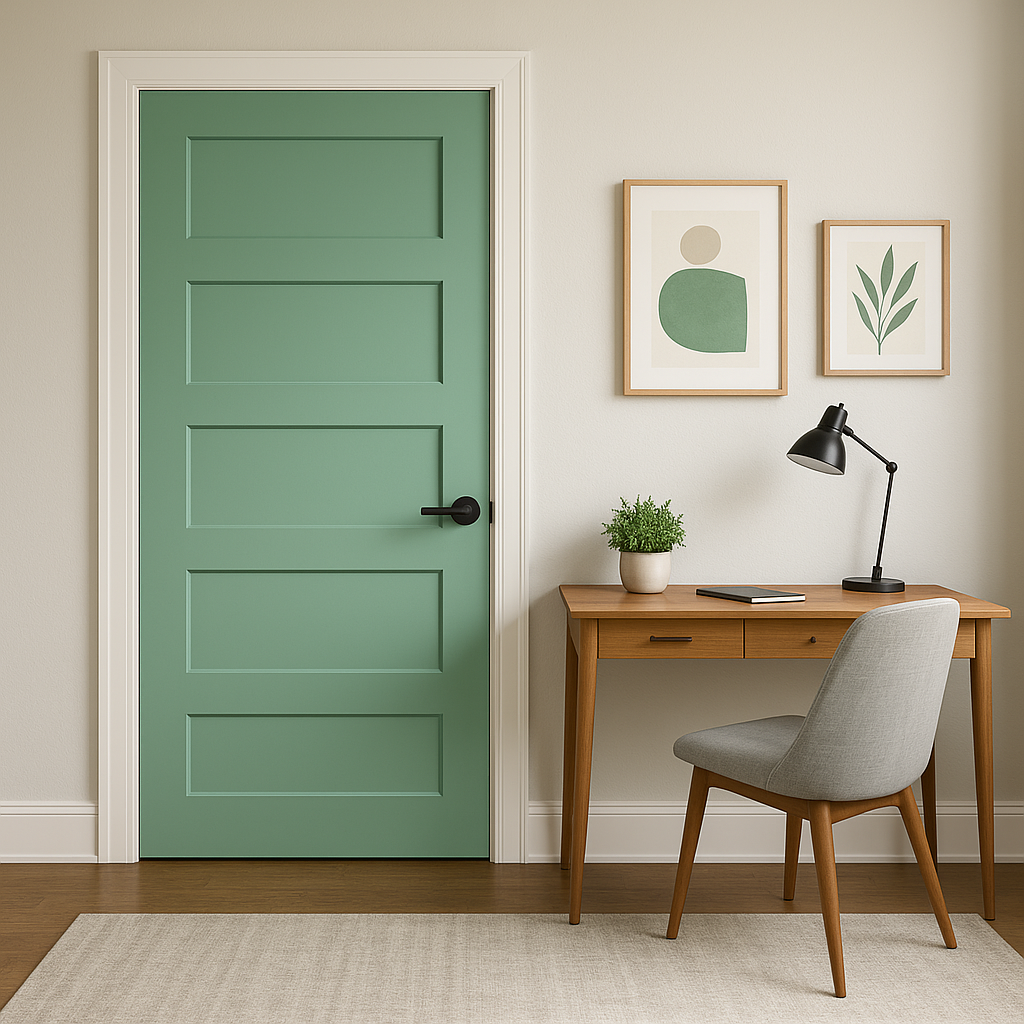 Benjamin Moore Meadowlands 2036-40: A Vibrant Green for Timeless Interiors.