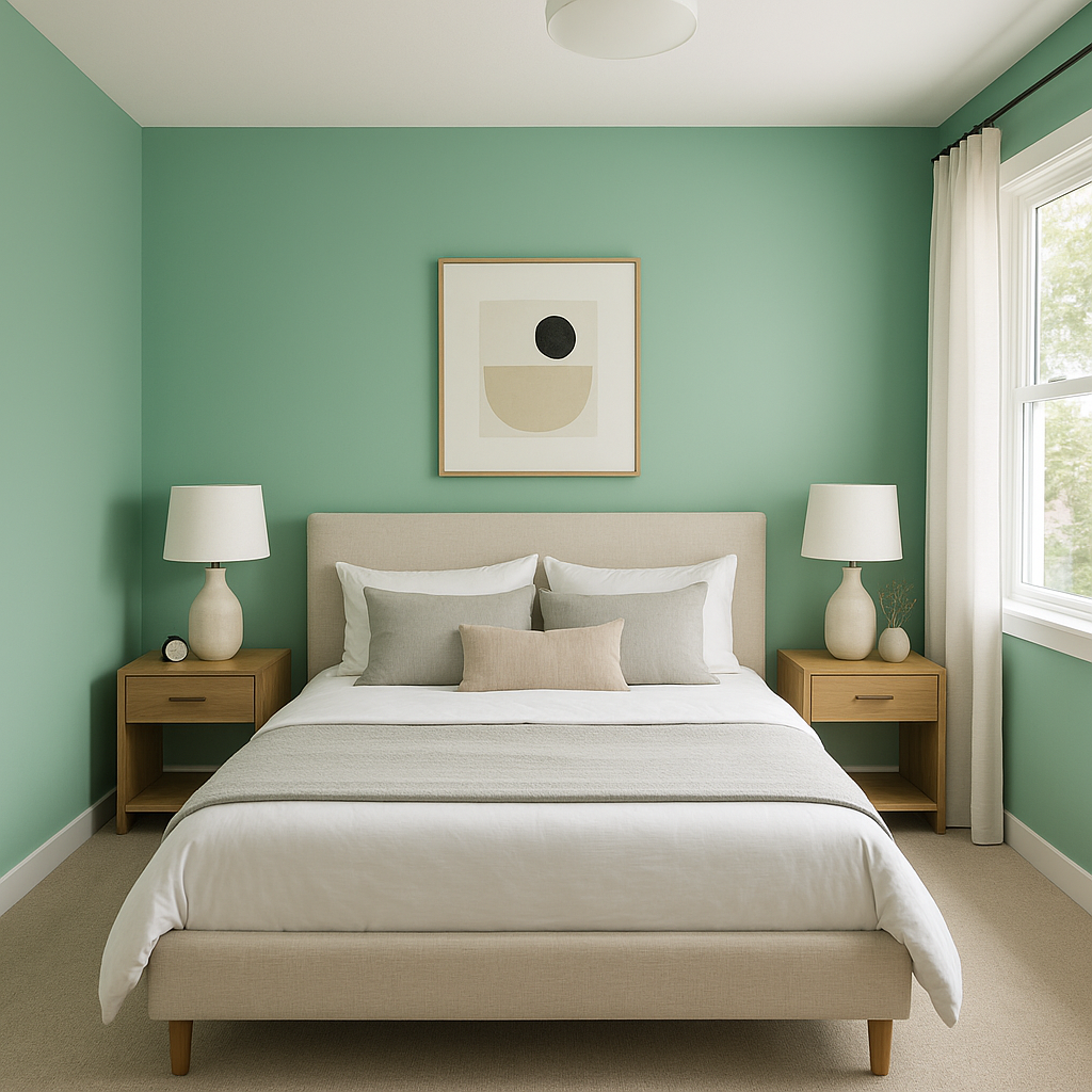 Benjamin Moore Meadowlands 2036-40: A Vibrant Green for Timeless Interiors.