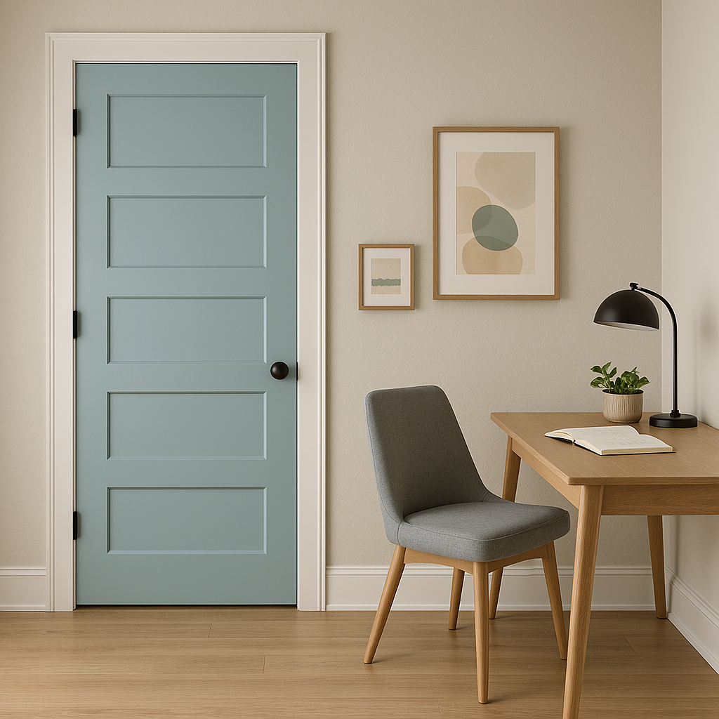Benjamin Moore Mediterranean (1662): A Timeless, Tranquil Blue-Green Hue.