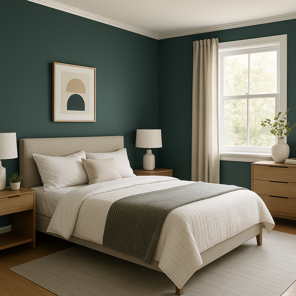 Benjamin Moore Mediterranean (2123-10): A Deep and Captivating Blue.