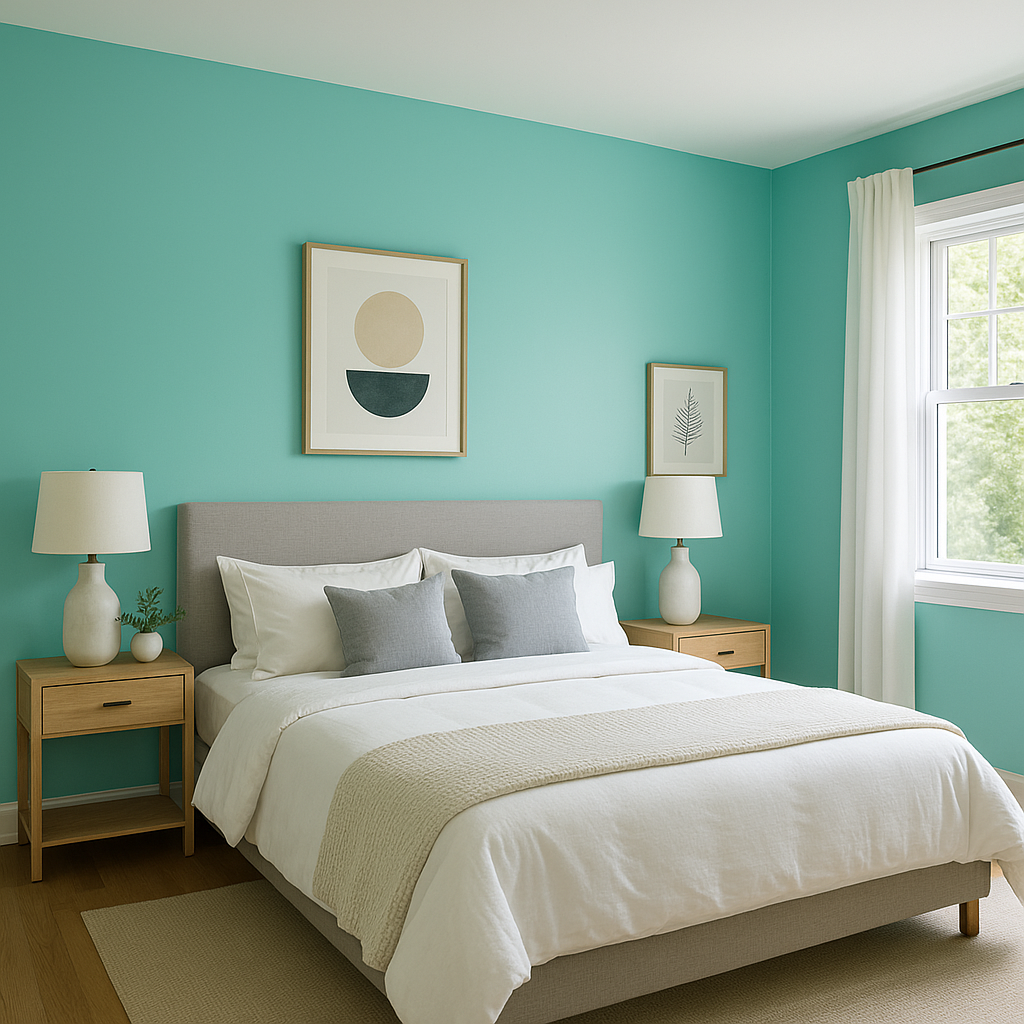 Dive Into the Depths of Benjamin Moore Mermaid (2039-50).
