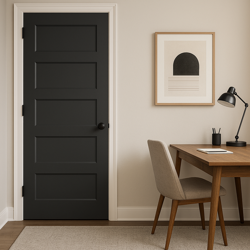 Benjamin Moore Midnight (1631): A Sophisticated and Timeless Shade.