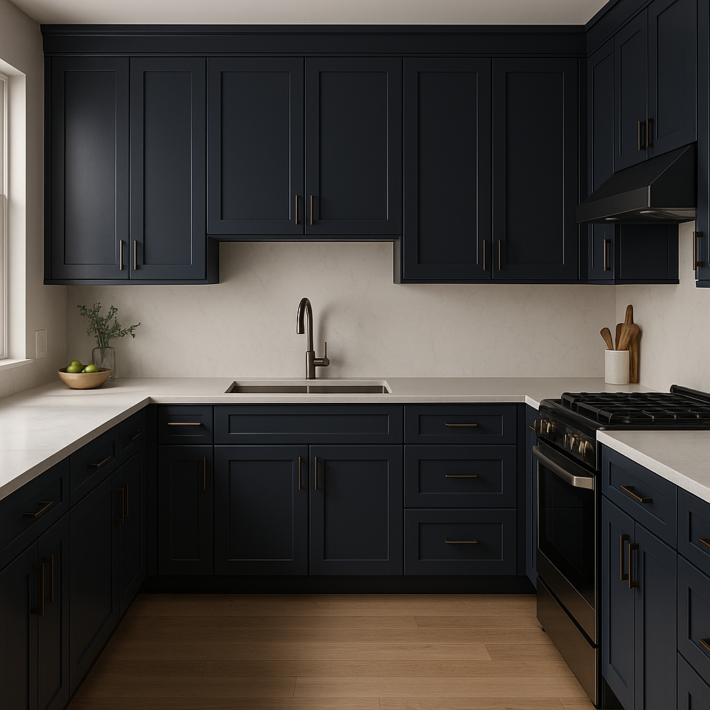Benjamin Moore Midnight (2067-10): A Bold and Dramatic Hue for Sophisticated Spaces.