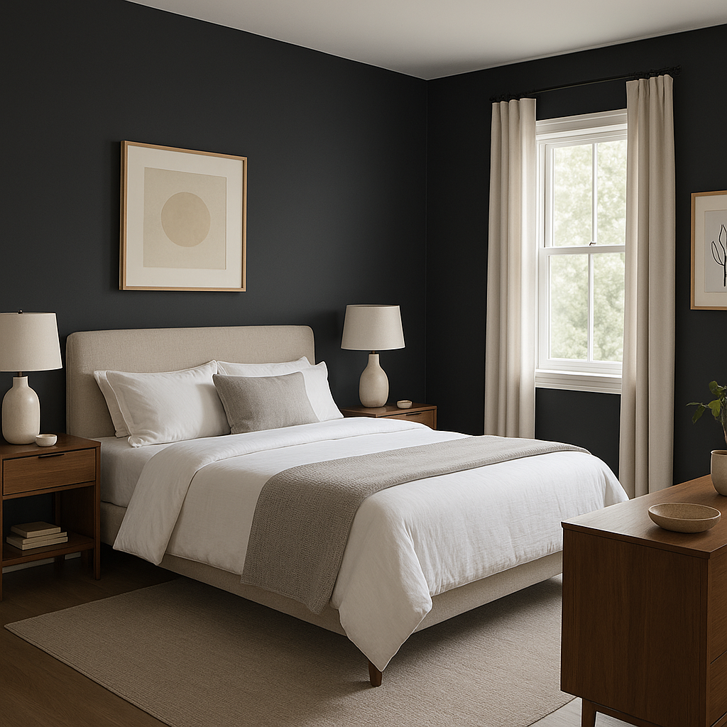 Benjamin Moore Midnight (2129-10): A Bold and Sophisticated Hue.