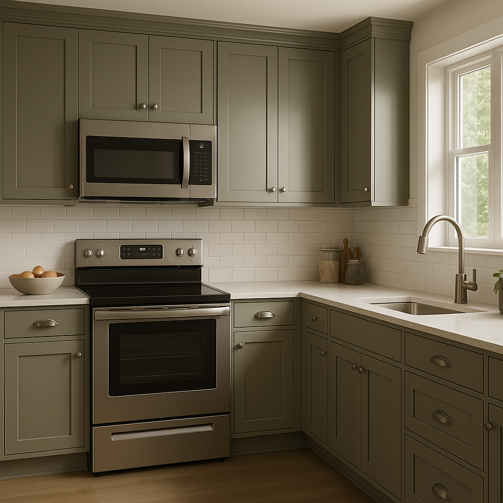 Benjamin Moore Millstone (1581): A Timeless Neutral for Sophisticated Spaces.