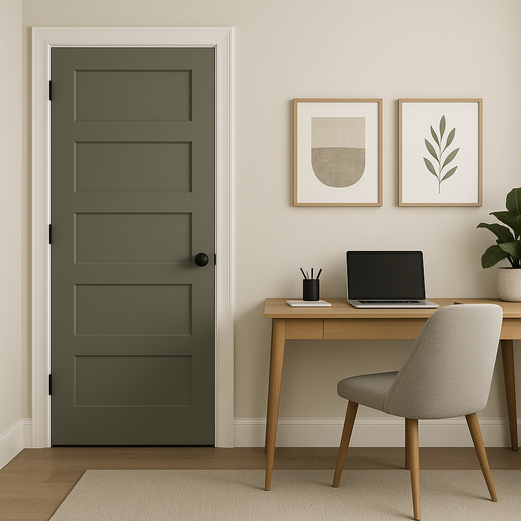 Benjamin Moore Millstone (1581): A Timeless Neutral for Sophisticated Spaces.