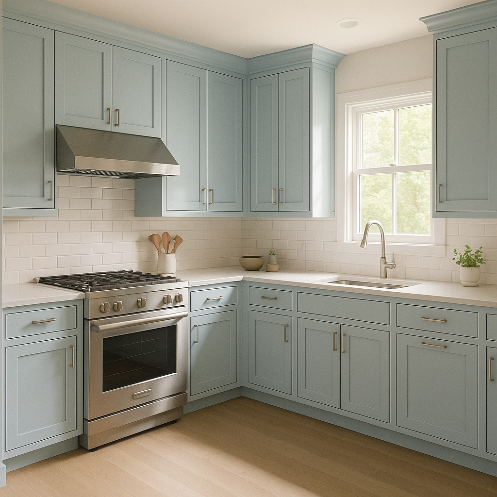 Benjamin Moore Mineral (CC-848): A Versatile Neutral with Timeless Appeal.